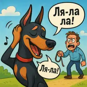 Кризис 3 лет у добермана