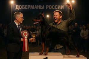 доберман выставка доберманы россии