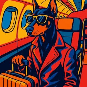 Путешествие с доберманом