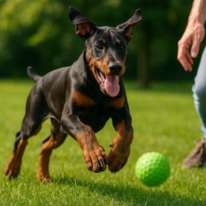 Щенок доберман воспитание