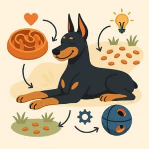 Доберман воспитание