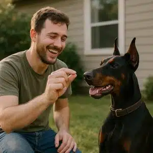 Доберман хендлинг