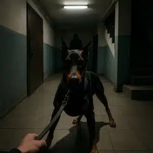 Доберман защита