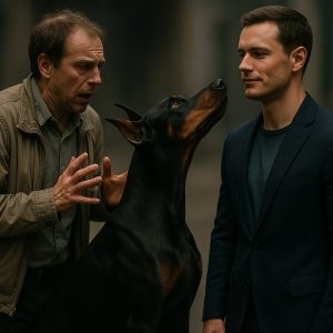 Доберман выбирает хозяина