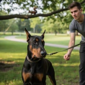 Доберман щенок