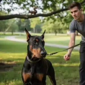 Доберман щенок