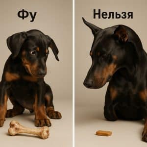 Доберман команда фу