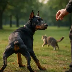 Доберман команда нельзя