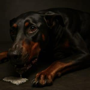 Доберман заворот желудка