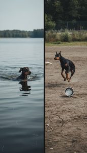 Доберман нагрузки