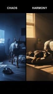 Доберман нормальный сон