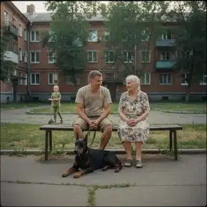 Доберман и соседи