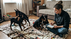 Щенки добермана