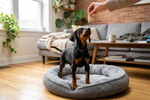 Место доберман