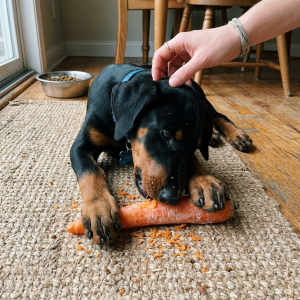 доберман кусается