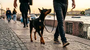 доберман команда рядом