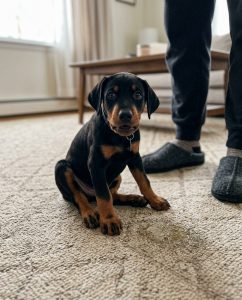 доберман туалет