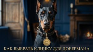 Как выбрать кличку для добермана