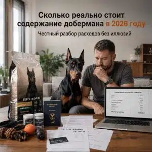 Доберман сколько стоит содержание