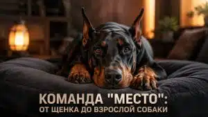 Как научить добермана команде место