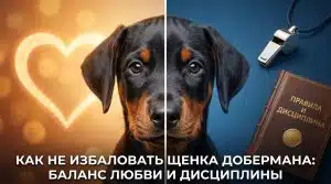 Как не избаловать щенка добермана