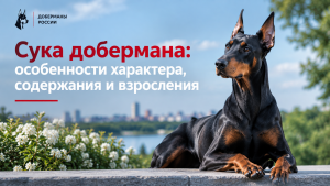 Сука добермана